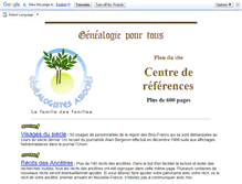 Tablet Screenshot of genealogistes-associes.ca